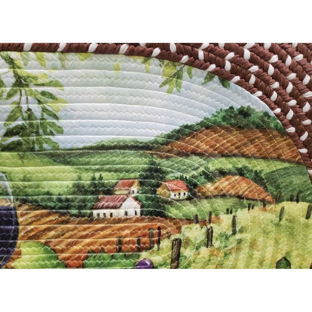 Oval Braided Kitchen Rug (20